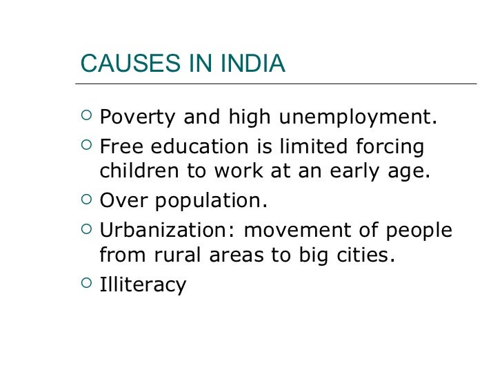 Essay on education and employment in india