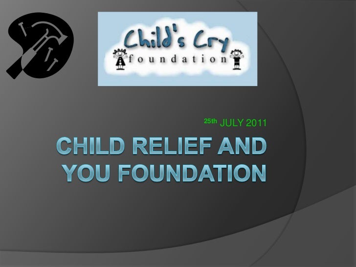 Child relief and you