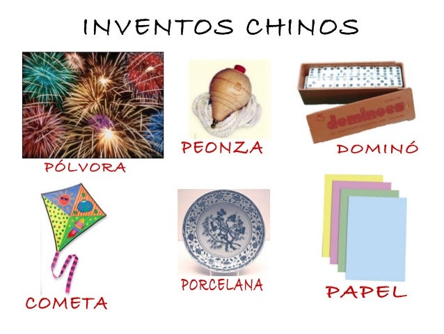 INVENTOS CHINOS