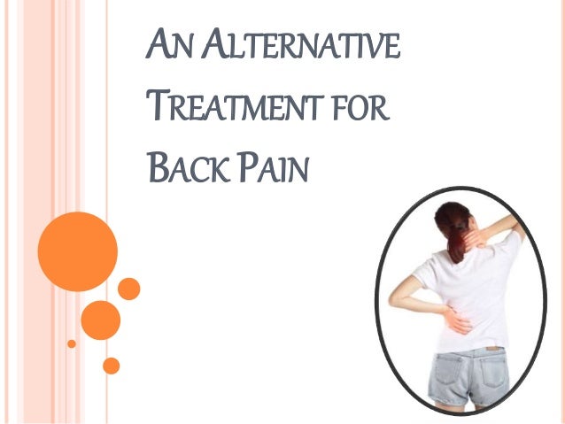 Chiropractors for Back Pain is an Alternative Treatment