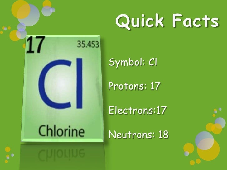 Chlorine
