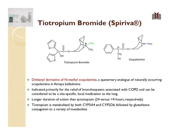 Cholinergic antagonists medicinal chemistry