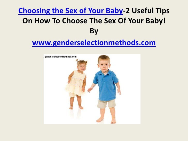 Picking The Sex Of Your Baby 39
