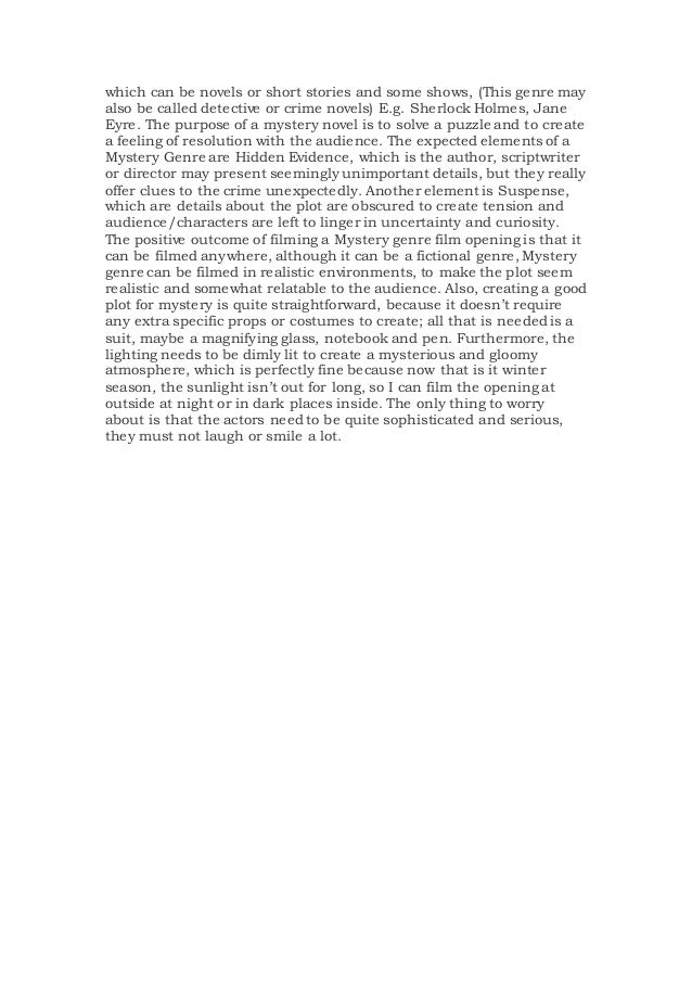 The Detective Story: Classic vs Hard Boiled essays