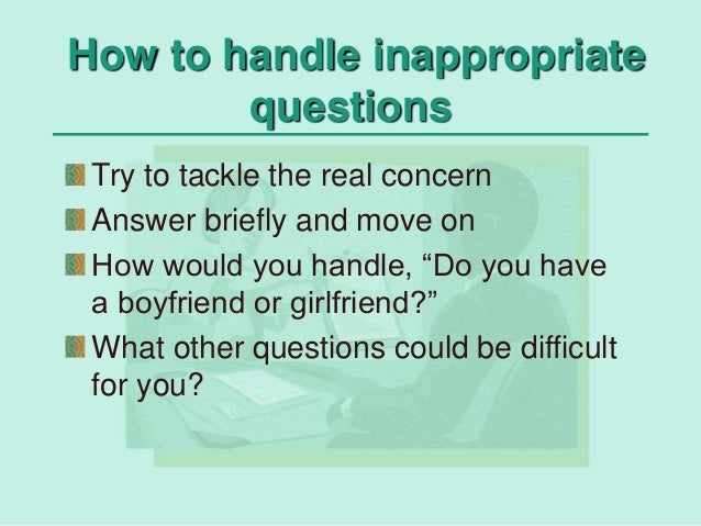 how to handle interview questions