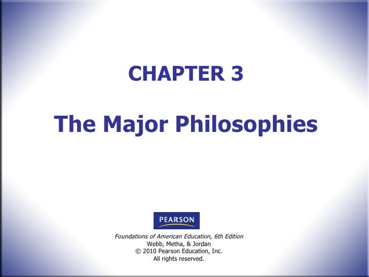 personal realism philosophy of sample education