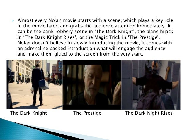 Christopher Nolan auteur Christopher Nolan auteur