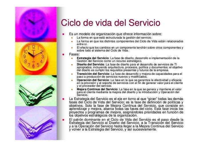 Ciclo de vida del servicio itil (operación del servicio-)
