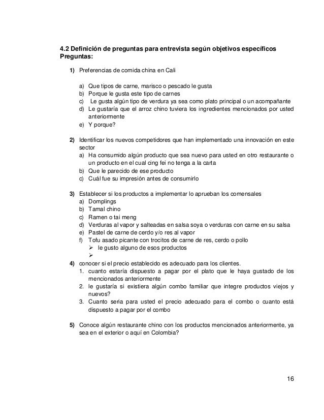 preguntas de focus group de un producto cing fei comida china preguntas de focus group de un producto cing fei comida china