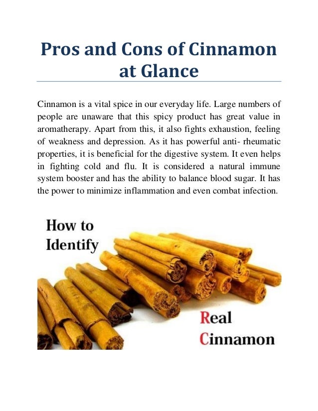 Cinnamon side effects and benefits to health