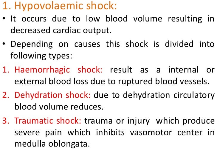 Circulatory shock
