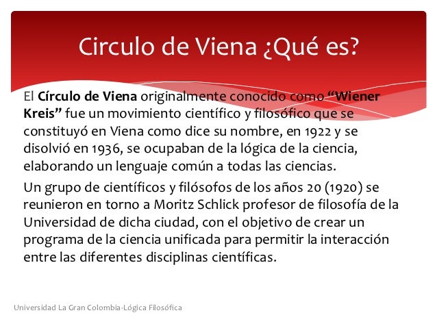 Circulo de viena