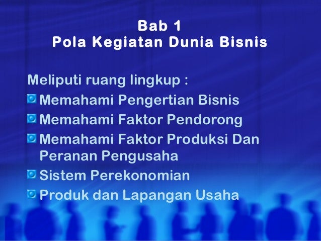 Dunia Bisnis