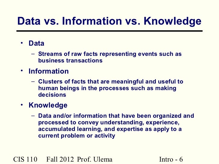 Cis110 lecture 01 intro to is