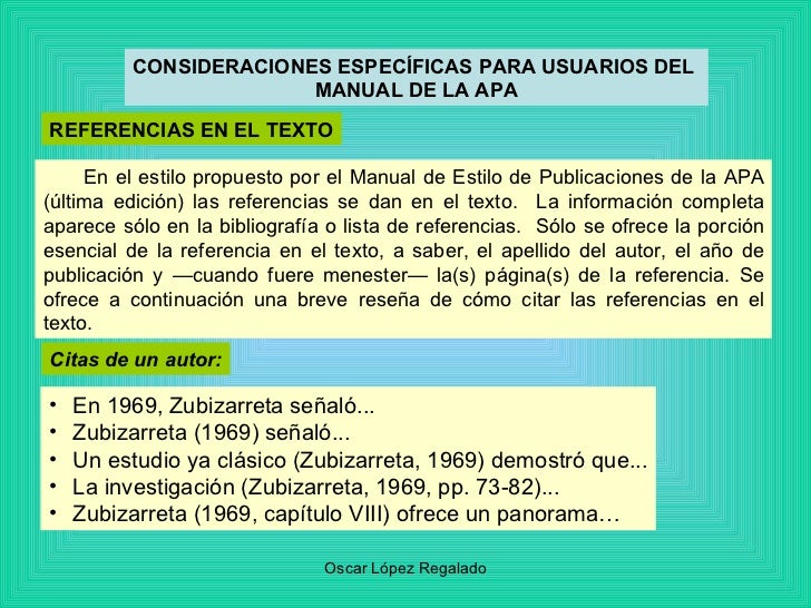 Citas Apa