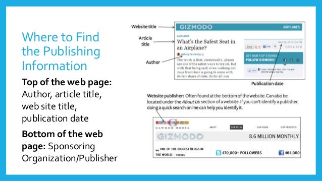 how to do a works cited page