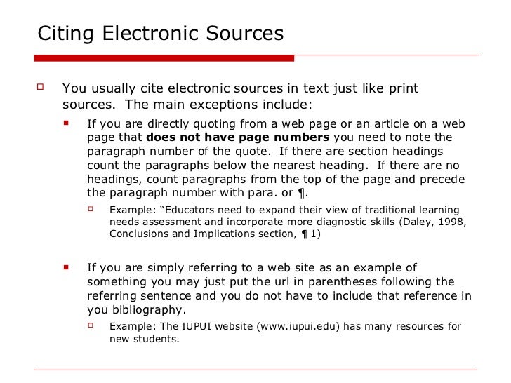How to cite quote from website in essay   