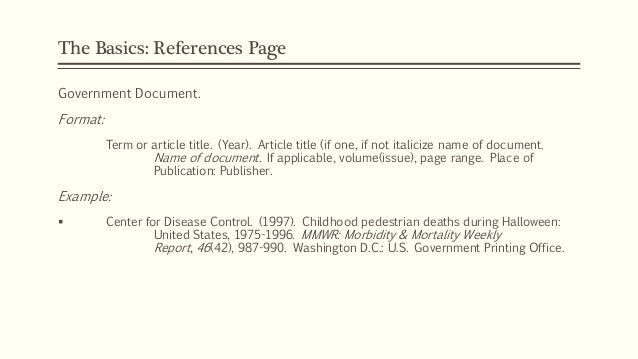process document example