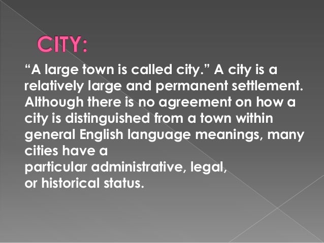 Short essay on city life vs village life