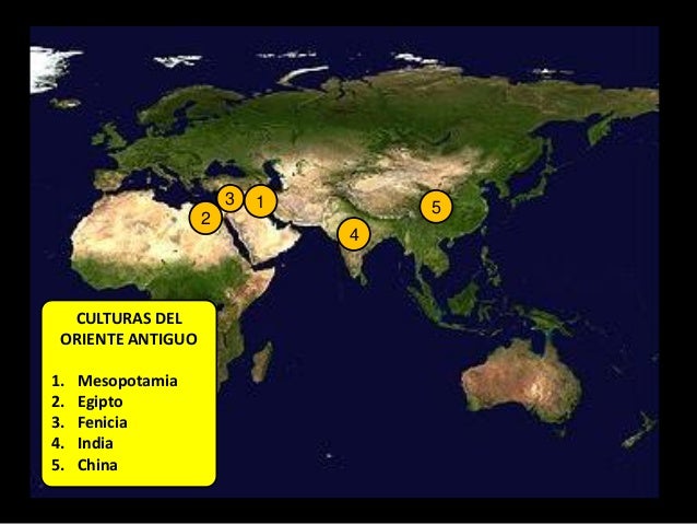 Mapa De Las Civilizaciones Del Medio Oriente