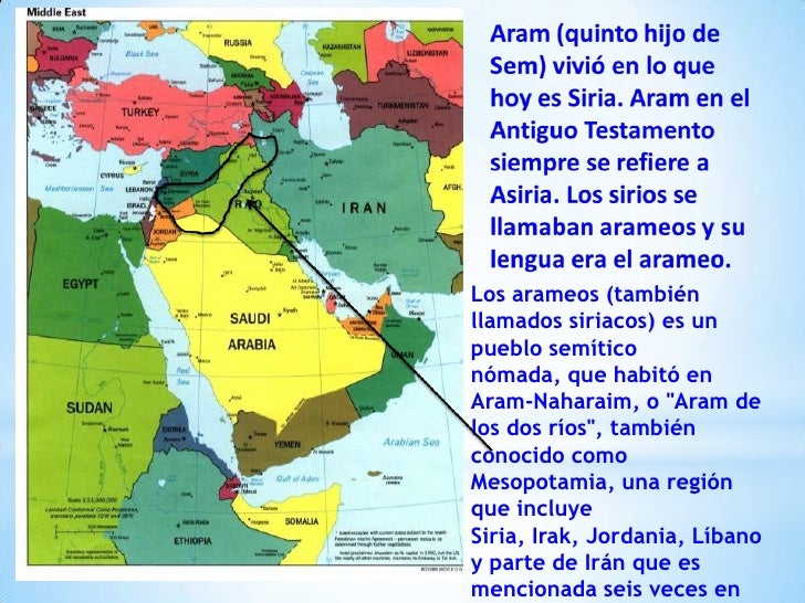 16 nietos de Noe geografia biblica