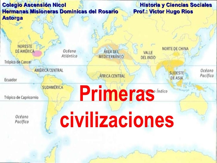 LAS PRIMERAS CIVILIZACIONES ANTIGUAS las primeras civilizaciones antiguas: