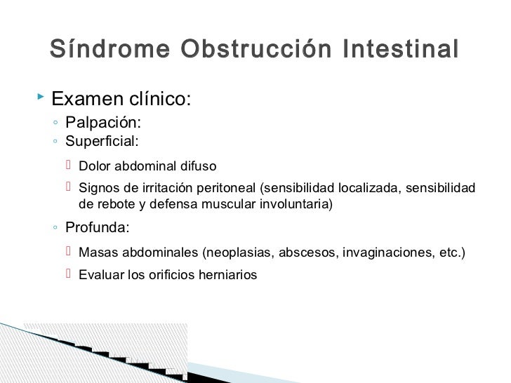 Clase 5 a semiologia obstruccion intestinal