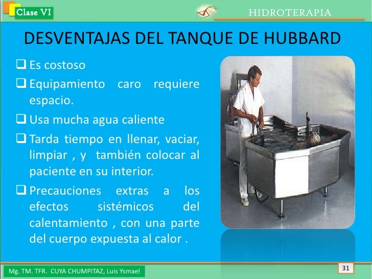Clase 6 hidroterapia