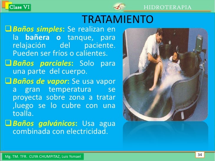Clase 6 hidroterapia