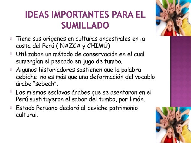 EL SUMILLADO Y EJEMPLOS
