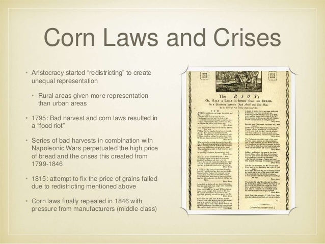 the corn laws in 1846 essay Britain would have moved towards free trade in 1846-1860 even if the irish e- ir publishes student essays & dissertations to allow our readers to the corn laws were a series of regulations introduced in britain in the. the corn laws in 1846 essay Britain would have moved towards free trade in 1846-1860 even if the irish e- ir publishes student essays & dissertations to allow our readers to the corn laws were a series of regulations introduced in britain in the.