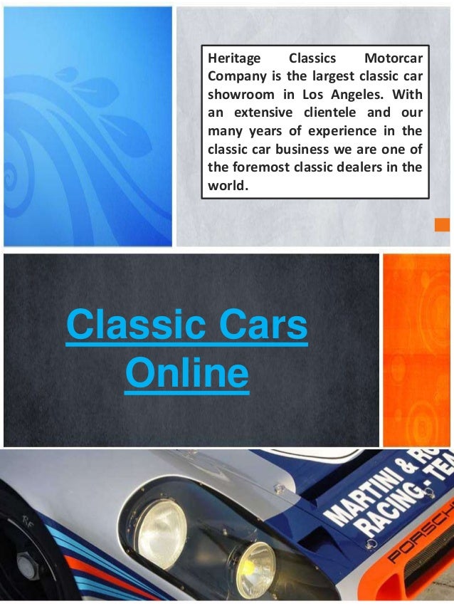 Heritage Classic Cars Los Angeles Heritage Classic Cars Los Angeles