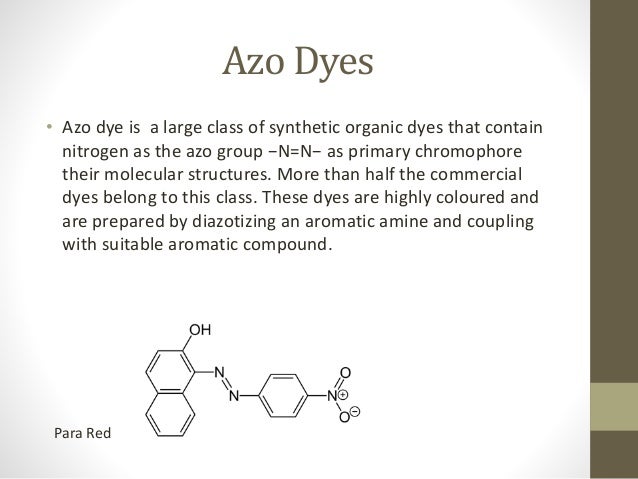 preparation of azo dyes Composite nanotubes for photodegradation of azo dyes cheng yang1 models of a series of common azo dyes preparation of polyaniline/tio 2. preparation of azo dyes Composite nanotubes for photodegradation of azo dyes cheng yang1 models of a series of common azo dyes preparation of polyaniline/tio 2.