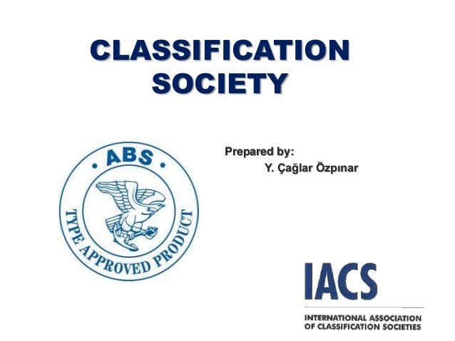 what is a classification society