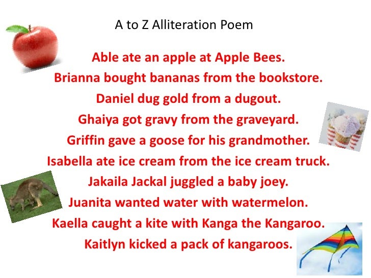 Poetry Techniques For Every Letter Of The Alphabet Poetry Techniques For Every Letter Of The Alphabet