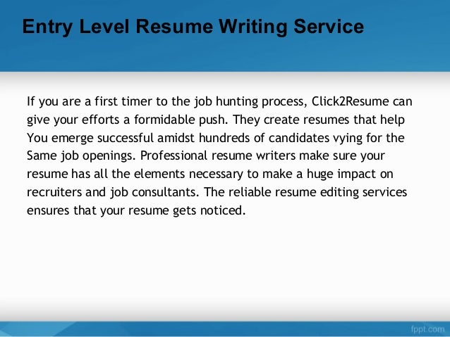resume services denver