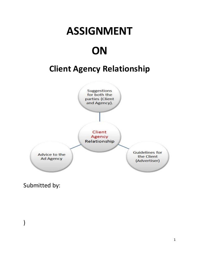 Client agency relationship