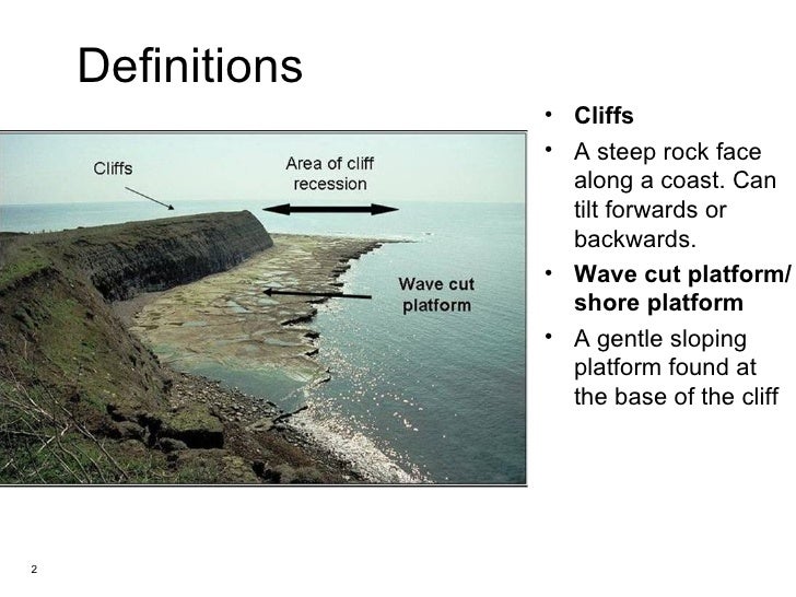 Cliffs and wc platforms
