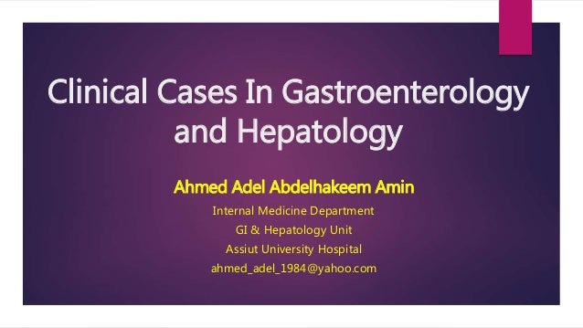 Clinical Cases in Gastroenterology and Hepatology