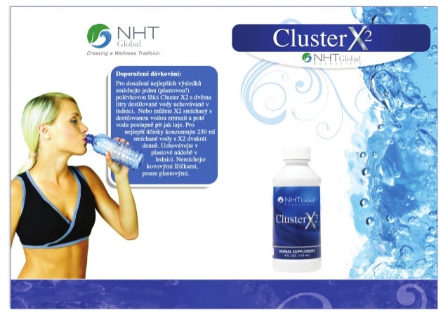 Cluster X2 - hydratace a detoxikace organismu na buňečné úrovni