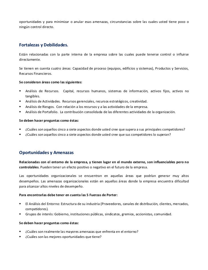 ¿Cómo construir una Matriz DOFA?