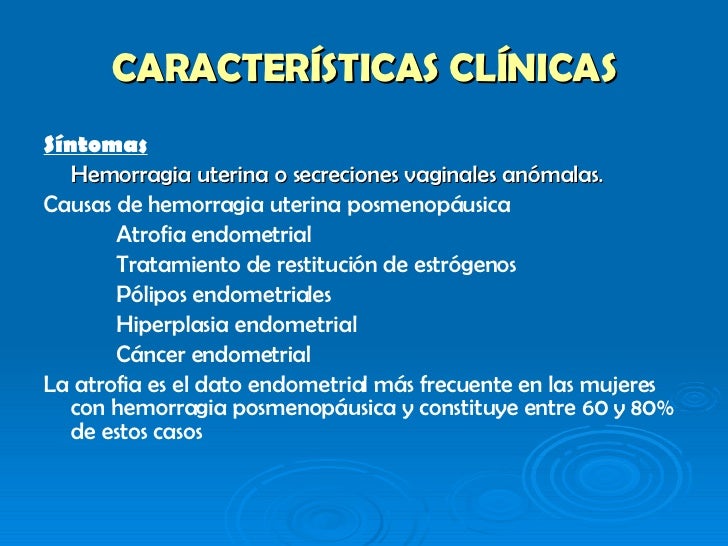 Tratamiento De Cancer Endometrial