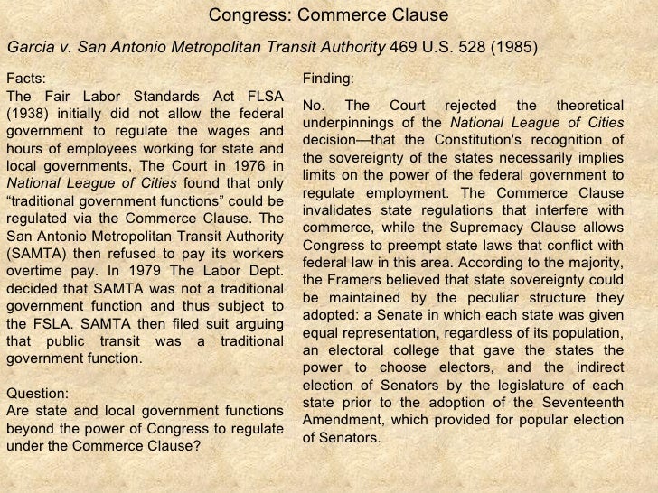 commerce clause essay question commerce clause essay question