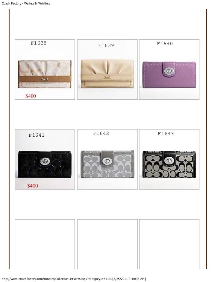coach wallets 25