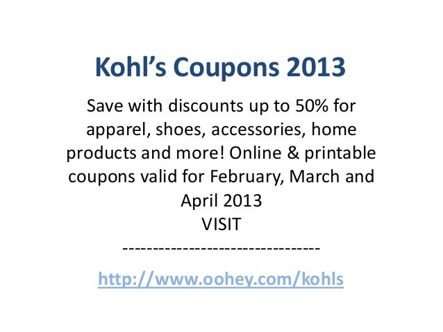 Kohls coupon by text