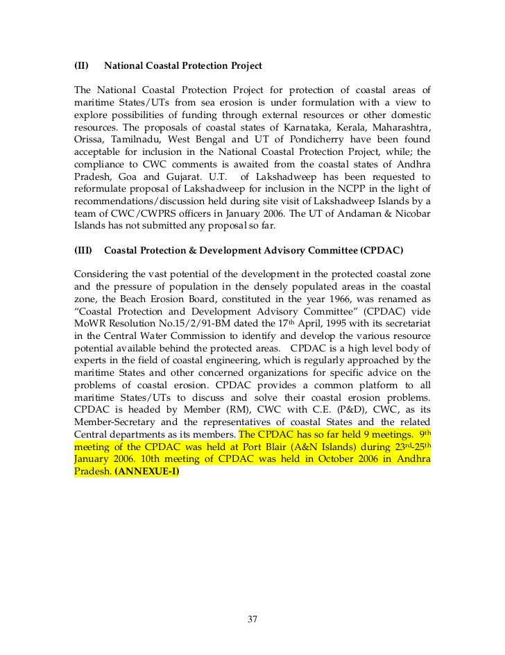 coastal protection based on pressure equalization coastal protection based on pressure equalization