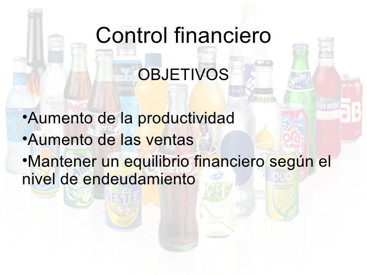 Control de Gestión sobre Coca cola