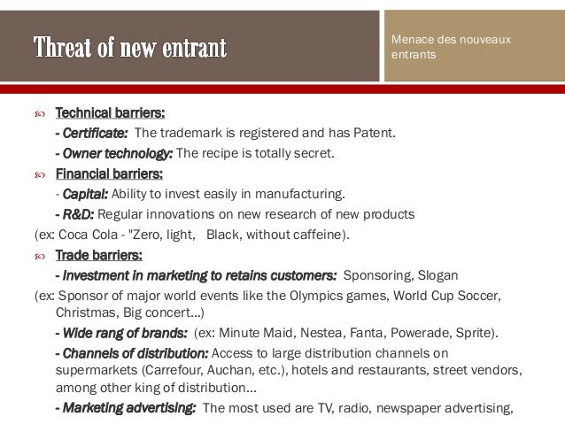 porter s of industry analysis is pepsi cola a substitute for coca cola According to porter’s views on industry analysis, pepsi cola would not be considered a substitute for coca cola they are both cola porter’s view of a substitute product is one that appears different but can satisfy the same need, like coffee and tea as described in the text. porter s of industry analysis is pepsi cola a substitute for coca cola According to porter’s views on industry analysis, pepsi cola would not be considered a substitute for coca cola they are both cola porter’s view of a substitute product is one that appears different but can satisfy the same need, like coffee and tea as described in the text.