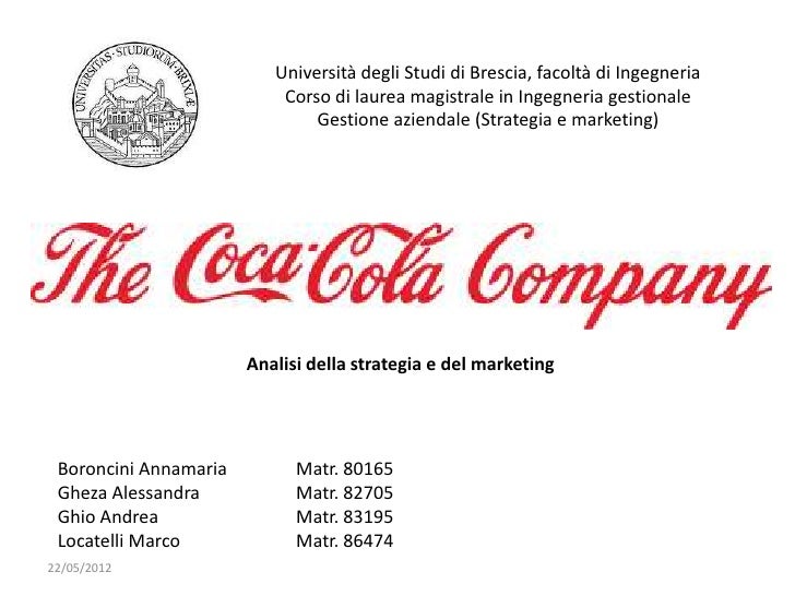 Coca cola corporate strategy essay