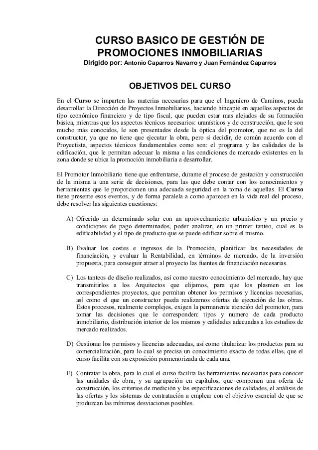 GESTION PROMOCION INMOBILIARIA gestion promocion inmobiliaria: